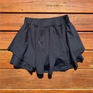 Black Layered Skirt